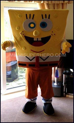 Hire Sponge Bob - Birthday Party Characters For Kids